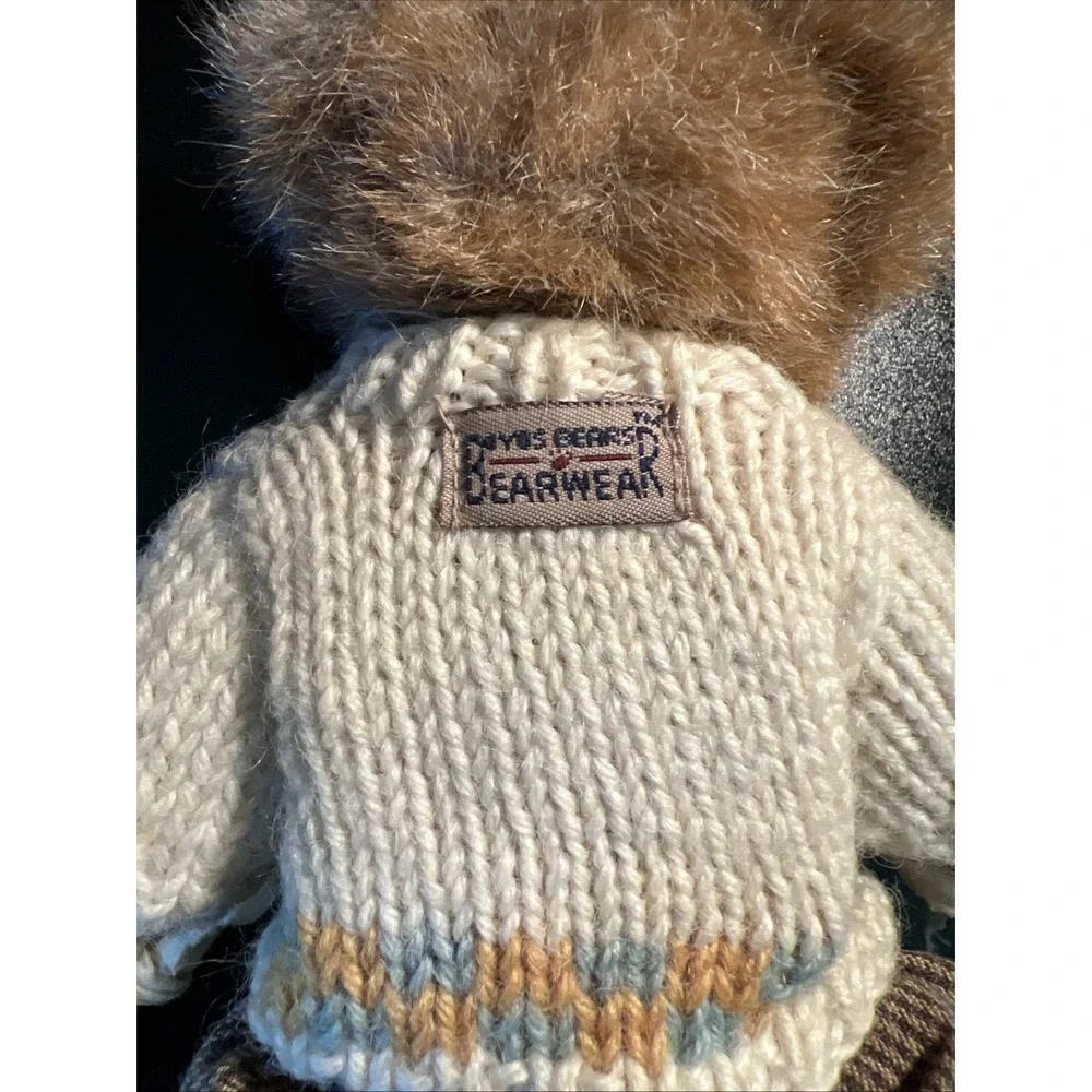 Retired Boyds Bears & Friends Edmund T. Bear‎ Beehive Sweater 8